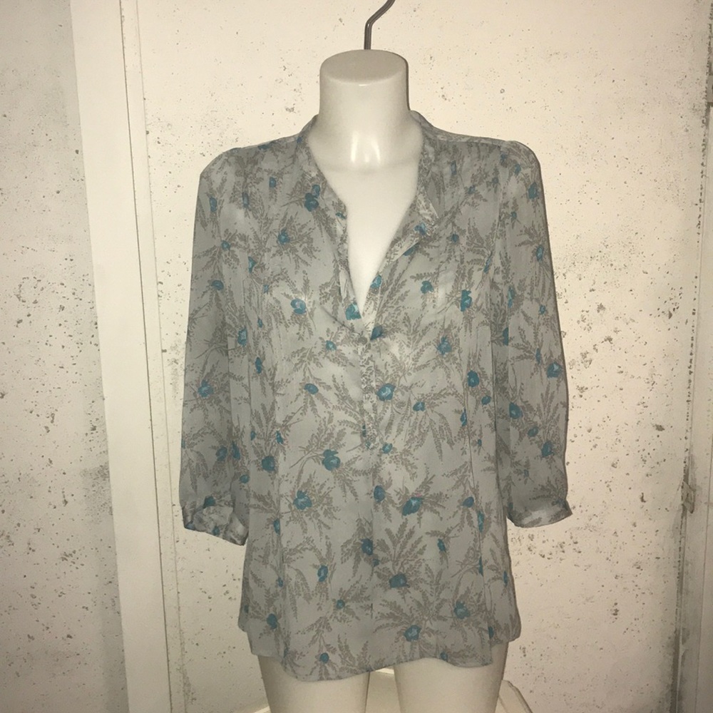 Gap sheer blouse
